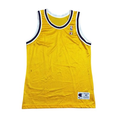 Vintage BLANK Champion NBA Jersey Los Angeles LA Lakers 90s Adult