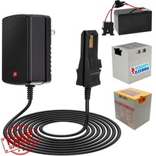 12V Power Wheels Battery Charger Fisher-Price Gray Orange