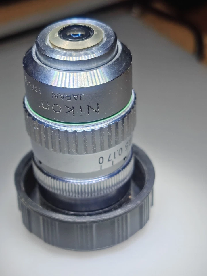Objectif Microscope Nikon 20x 0.4 160/0-2 DIC - Photo 2/4