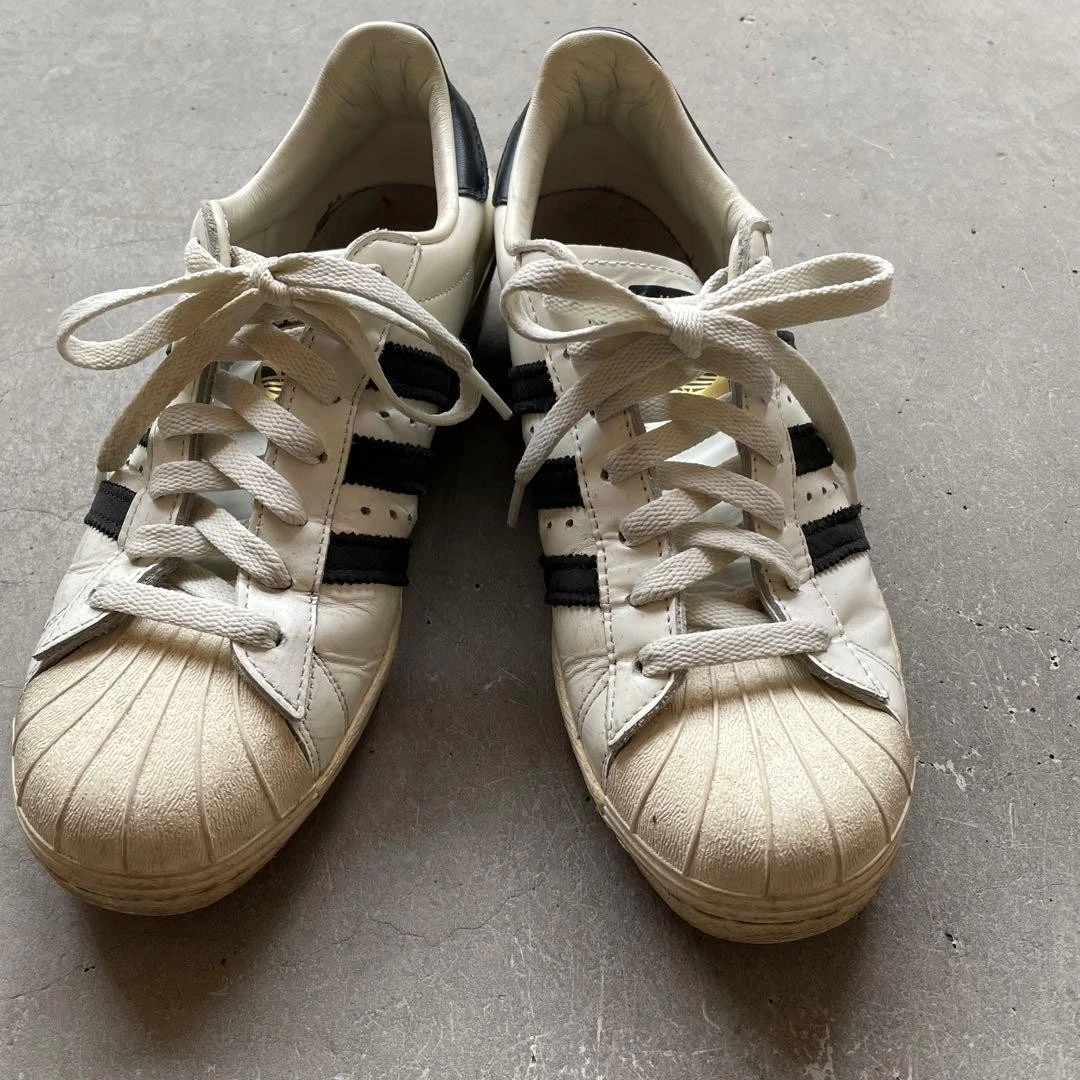 adidas Superstar 80s Vintage Deluxe White | eBay