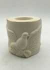 Lenox Radiant Light Dove Votive Ivory Porcelain Bisque w Gold Trim — photo 1