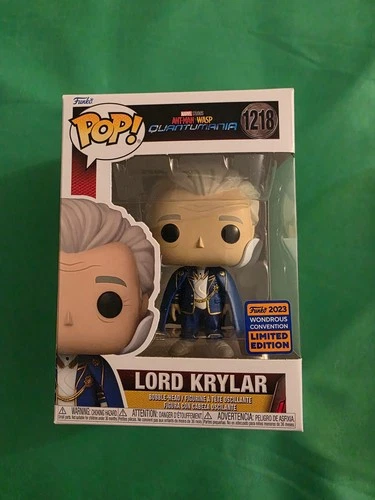 Funko Pop Antman & Wasp Quantumania Lord Krylar 1218 Wondrous Convention Gift