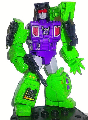 Transformers constructicon HOOK Blokees Galaxy version 2 devastator crane