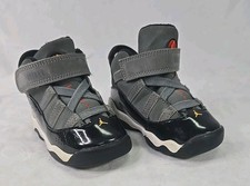 Toddler Jordan 6 Rings Basketball Shoes Smoke Grey 323420 022 - Size 6c