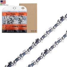 2Pack Chainsaw Chain for 14" Greenworks 20022 20032 20012 20222 CSF403 52DL S52