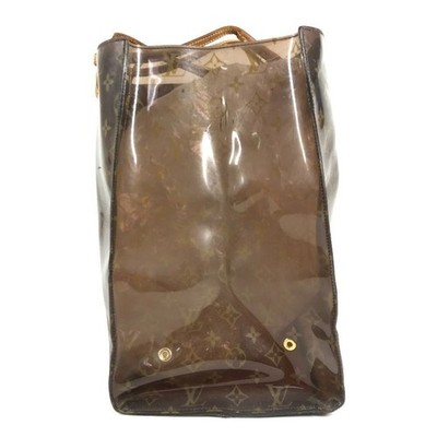 く*ん様 LOUIS VUITTON CABAS CRUISE Louis Vuitton Cabas Cruise Shoulder Bag Brown Vinyl for sale
