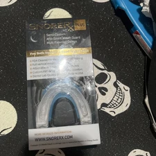 AUTHENTIC and Sealed SnoreRx PLUS Custom Fit Anti Snore Adjustable Mouthguard