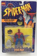 1995 Spider Man: The Animated Series Web Glider Action Figure Toybiz NEW