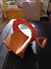 tagliapane danese raadvad, arancione,faggio e ghisa,mod.294,metà anni '70