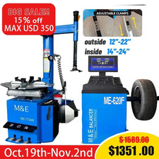 2.0hp Tire Changer Machine Wheel Changer Wheel Balancer Clamp Tire Machine