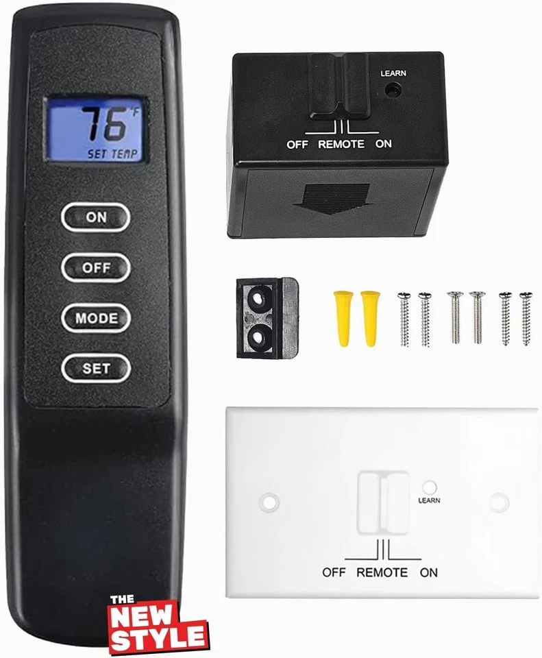 Upgraded Gas Fireplace Remote Control Thermostat Kit - Image 3 of 4