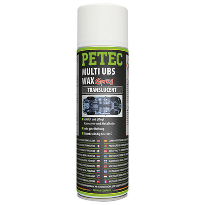 Petec 73450 | 500ml Spraydose | Multi UBS Wachs | translucent | NEU