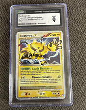 CGC 9 Electivire LV.X 121/123 Mysterious Treasures Holo Portuguese 2007 on eBay