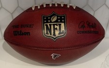 Wilson Atlanta Falcons  &ldquo;The Duke&rdquo; NFL Football Has 2 K&rsquo;s Written On It No Air!