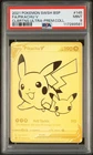 2021 POKEMON SWSH BLACK STAR PROMO #145 FULL ART/PIKACHU V PSA 9