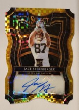 2019 PANINI SELECT JACE STERNBERGER GOLD DIE-CUT ROOKIE PRIZM AUTOGRAPH # 1/10