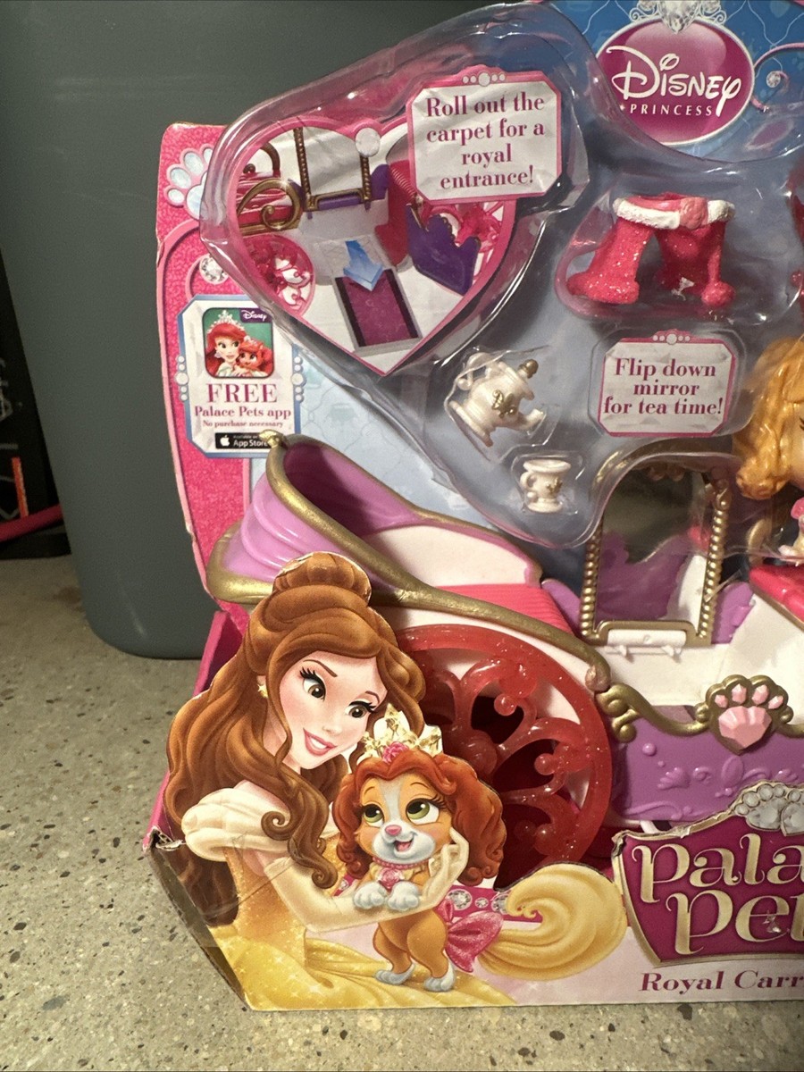 2013 Disney Princess Palace Pets - Belle & Teacup Royal Carriage
