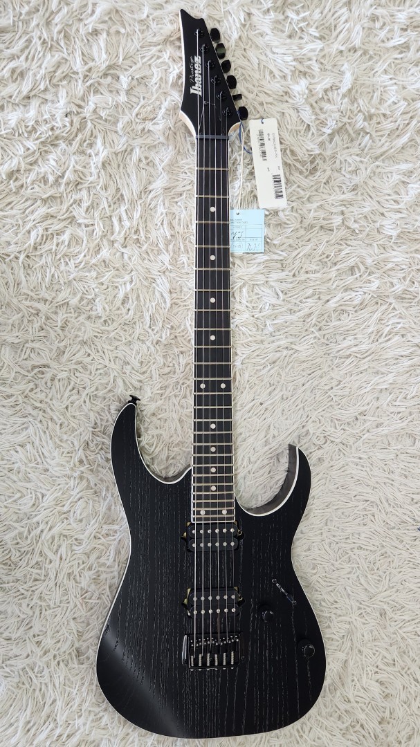 Ibanez Model RGR662AHBFWK RG Prestige Electric Guitar w/Case - Weathered Black