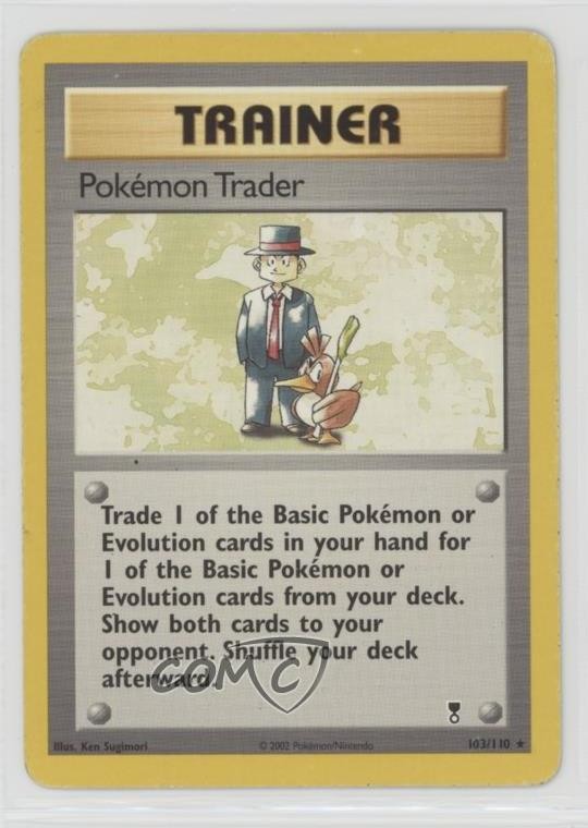 Pokemon Trader Legendary Collection #103 2002