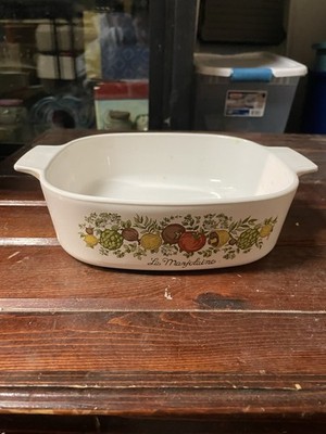 RARE Vintage Corning Ware 1960 - 1970  2 Qt La Marjolaine Spice Of Life A-2-B