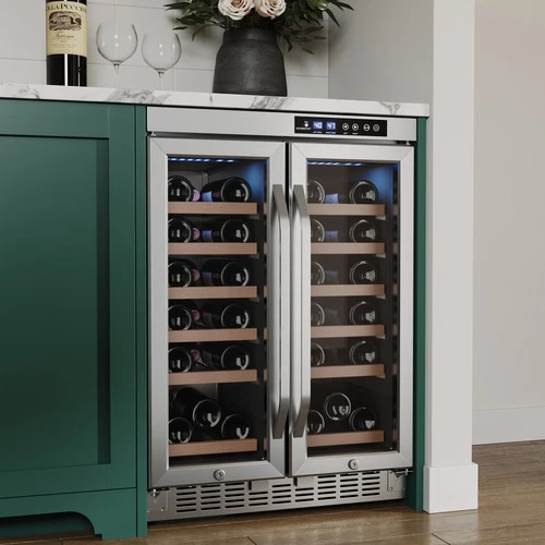 EdgeStar CWR362FD 24"W 36 Bottle Built-In Wine Cooler - Stainless Steel - Picture 12 of 12