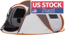 Instant Pop Up Camping Tent 4/6 Person 3 Second Setup Waterproof Dome
