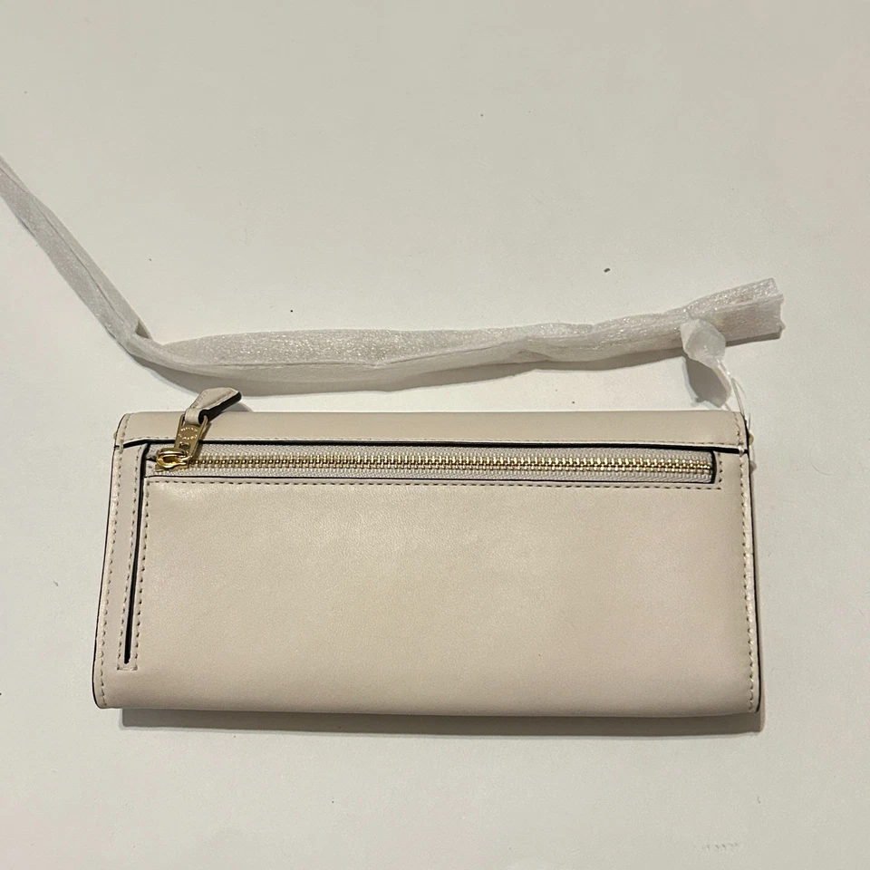 Cartera Coach Delgada Sobre Margarita Estampado Envalentonado Con Cadena Tiza Nueva Sin Etiquetas Foto 4 de 4