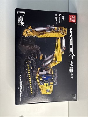 MOULD KING 13112   Digger Excavator - Bagger  1830+ Teile Neu