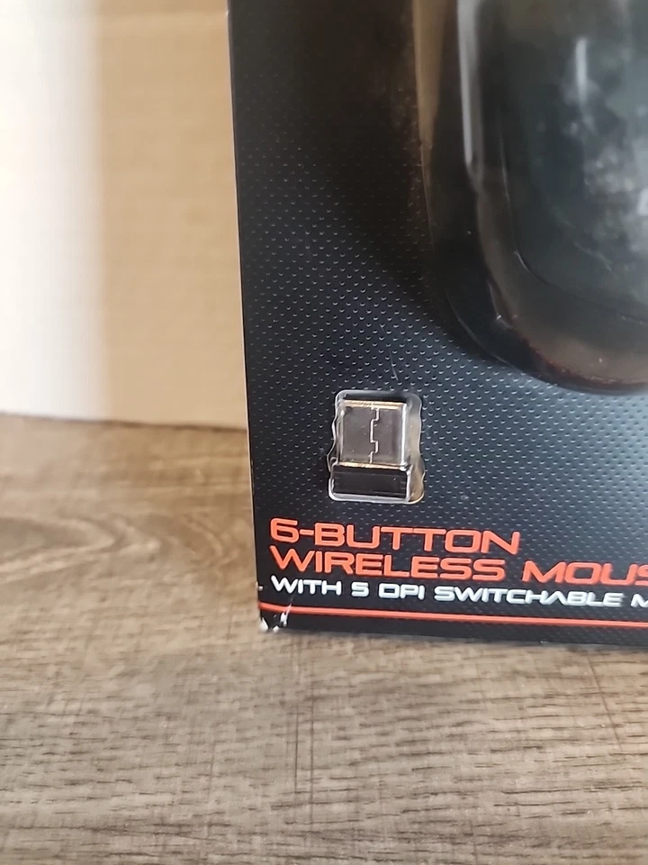 Blackweb 6-Button Wireless Mouse With 5 DPI Switchable Modes, Black - Image 3 of 4