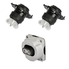 3PCS Front Engine Motor Mount Transmission Mount Set Compatible for Dodge