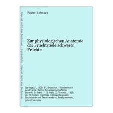 Zur physiologischen Anatomie der Fruchtstiele...