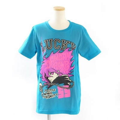 Listen Flavor DanganRonpa Komaeda Lucky Shirt - Blue (M)