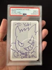 Mingo Signed Pokemon 2019 Old Maid Spare Card JPN Gengar PSA 9 Auto 9 Sketch