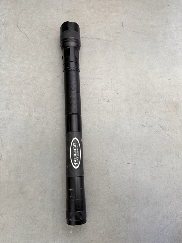 Police Security RECHARGEABLE 550 Lumens Alkaline Tactical Flashlight  Long Untes