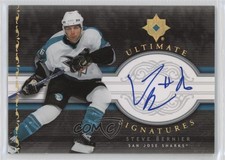 2006-07 Ultimate Collection Ultimate Signatures Steve Bernier #US-SB Auto 4f5