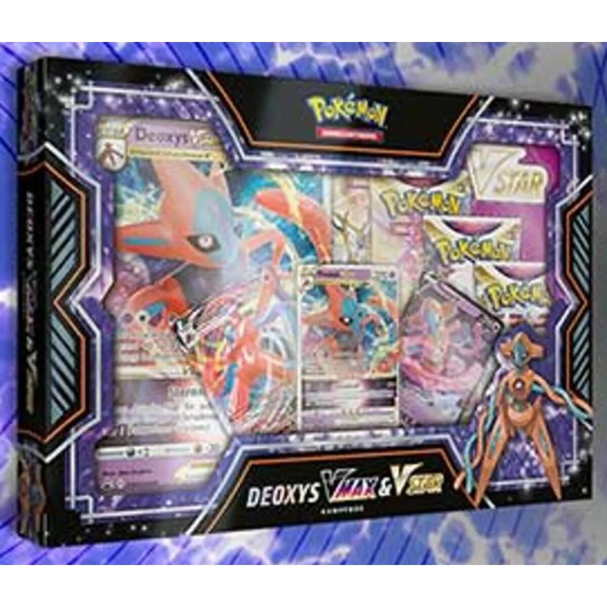 Pokemon Kampfbox Deoxys-/zeraora-vmax & -vstar, 1 Packung, 2-fach