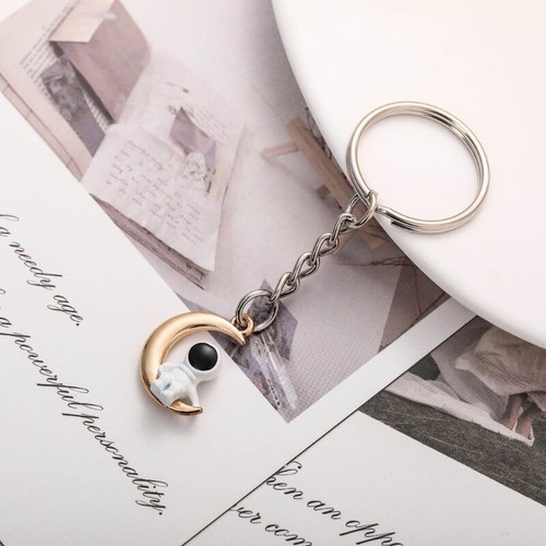 Astronaut Keychain Adornment Simple Portable Cell Phone Accessories Bag Ornament - Zdjęcie 4 z 8