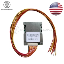 13S 48V 50A Battery Balance Protection Board BMS PCB Circuit For E-bike Motor US