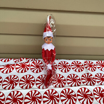 Red Boy Elf  by shelf doll