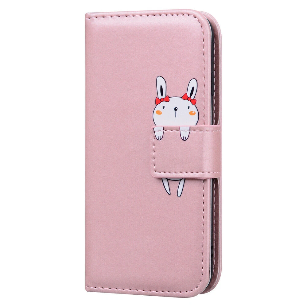 Leather Wallet Flip Phone Case for iPhone 15 14 13 Pro Max 12 11 Xs XR Cover