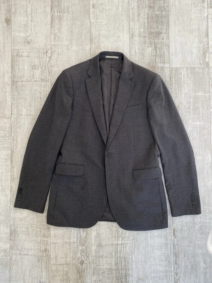 Traje Blazer Chester Barrie London Para Hombres Lana Cachemira 2 Piezas Informal Talla 42L/L Foto 3 de 4