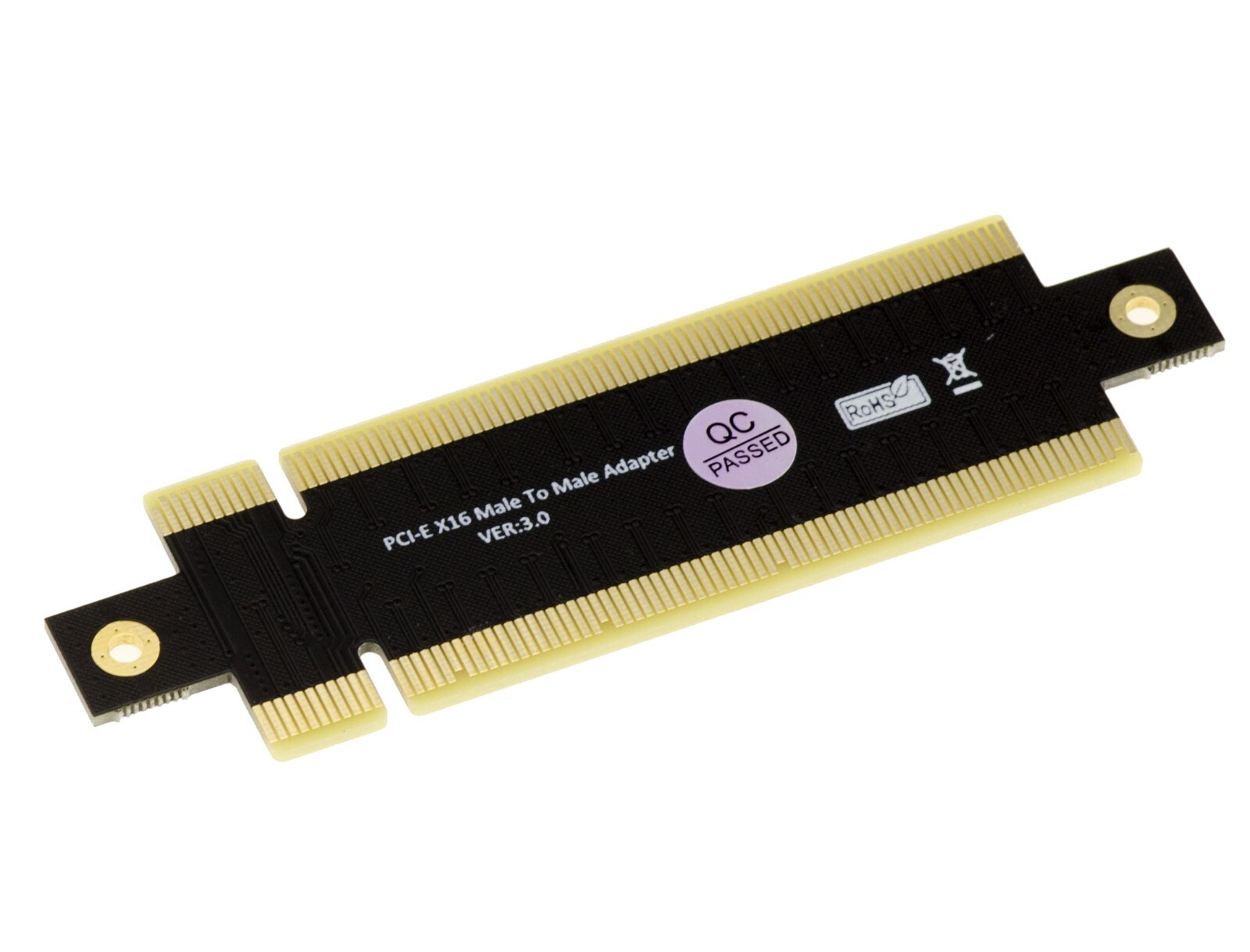 Changer Da Genere Riser PCI Express x16 Maschio Da 180° Pcie 16x