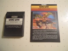 Wing War by Imagic (ColecoVision, 1983) Game Cartridge w/Manual - Tested/Works 