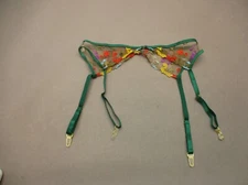 Unbranded Size L Womens Multicolor Lace Sheer Adjustable Sexy Garter Belt 3Q