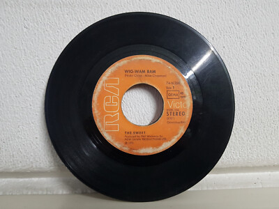 The Sweet - Wig-Wam-Bam / New York Connection  7  LP Ballroom Blitz Little Willy