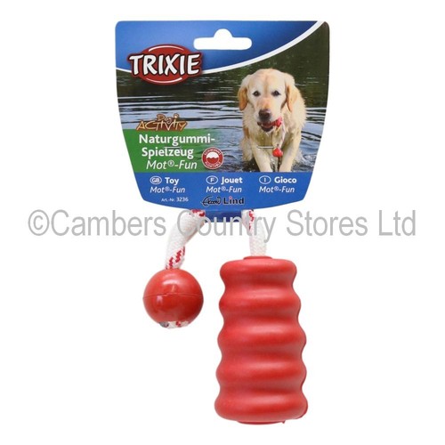 NEW Trixie Throwing Play Hardwearing Dog Toys Balls Discs Tuggers - Huge Range - Picture 39 of 80