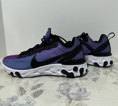 Womens Nike React Element 55 Premium Laser Fuchsia Size 6.5 New CD6964-001