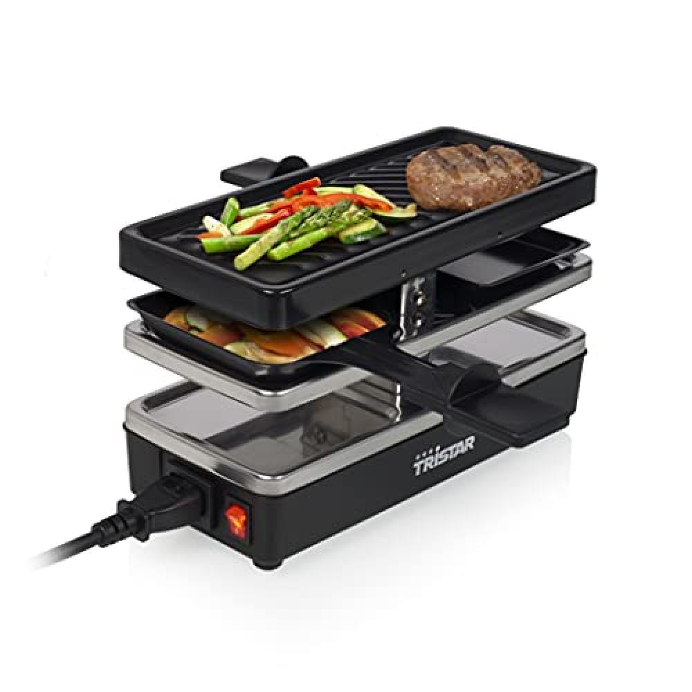 Princess RA-2741, Raclette Espandibile, 400 watt, 23,8 x 10,4 cm, Collegabile -