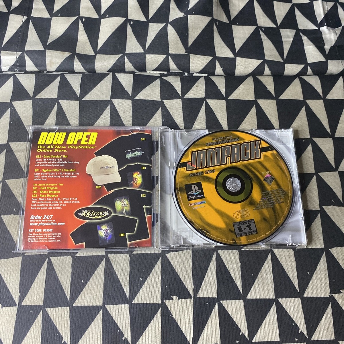 PlayStation Underground Jampack Sony PS1 Demo Disc SPYRO