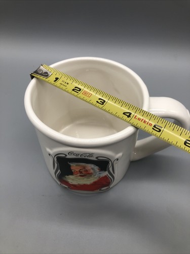 Christmas Mug Coca-Cola Santa 75Th Anniversary 2006 Soup Coffee Large 24 Ounce - Picture 7 of 8